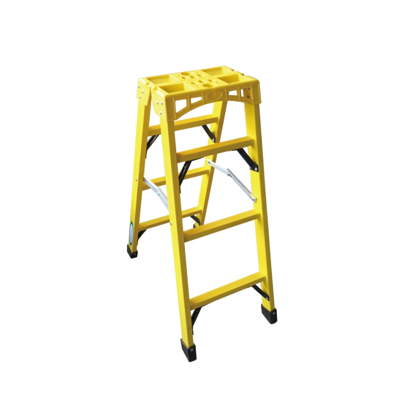 HJ.R-4000 Foldable A-frame Insulated Step Ladder