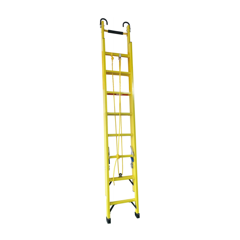 HJ.S-6000 High Strength Insulated Telescopic Rope Step Ladder